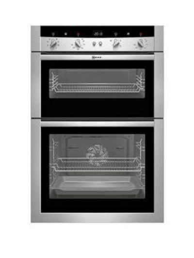 Neff U15M52N3Gb Built-In Double Electric Oven - Stainless Steel